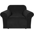 Stretch Velvet Living Room Armchair Couch Covers